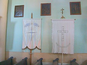 Prapuri și tablouri ale Căii Sfintei Cruci