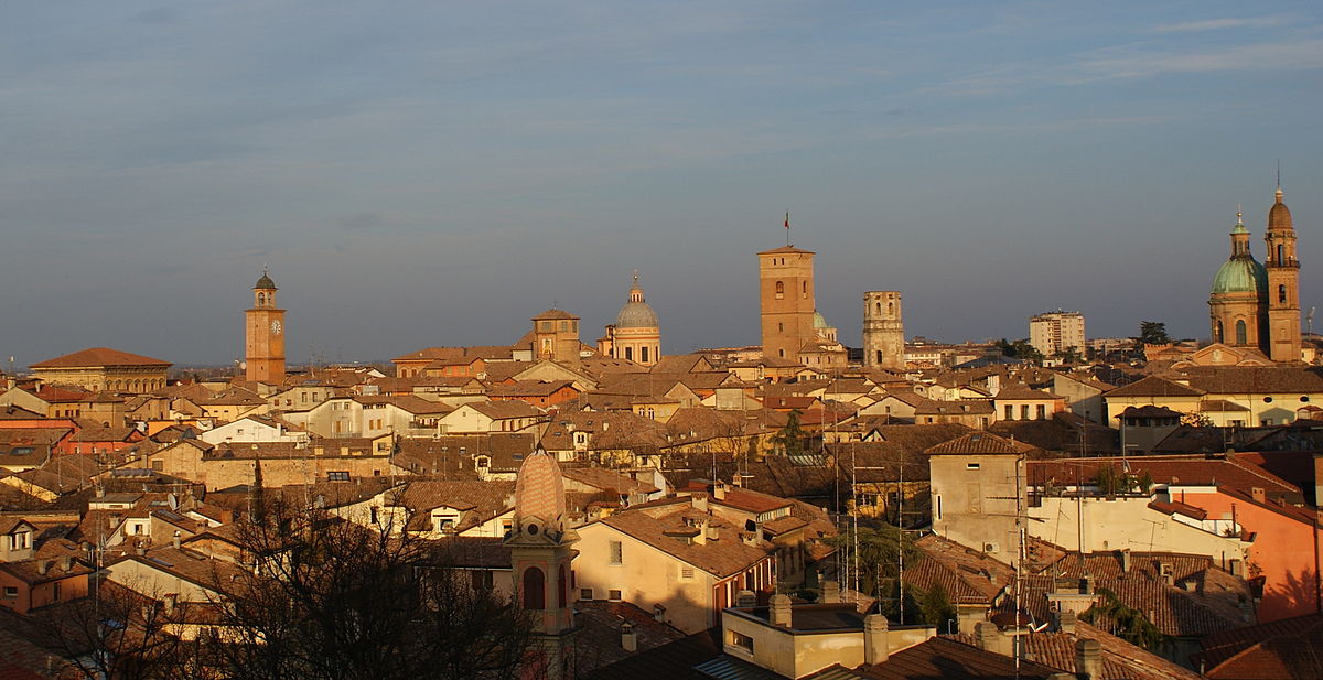 Skyline Of Reggio Emilia Wikimedia Commons