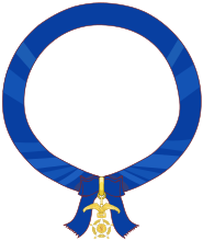 Riband of the Grand Cross Grade of the Chilean Order of Merit.svg