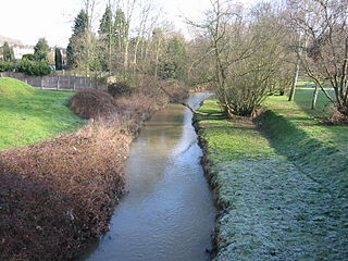 River Ingrebourne Tributary of the River Thames in England