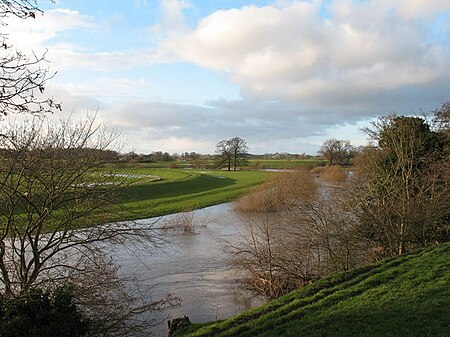 River Swale at Fawdington