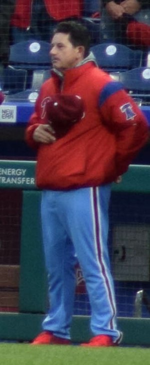 Thomson with the Phillies in 2019