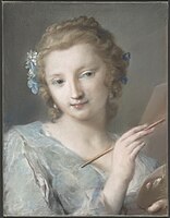 Rosalba Carriera, Allegory of Painting, 1730-ih[8]