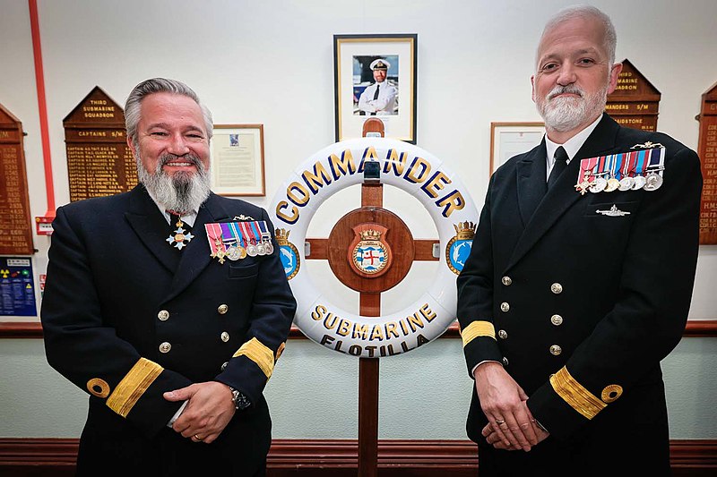 File:Royal Navy Submarine Service change of command.jpg