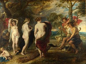Peter Paul Rubens - Dommen til Paris (1632-5)