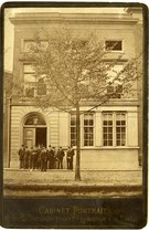 Building of the Indische Instelling at the Oude Delft 69 in Delft