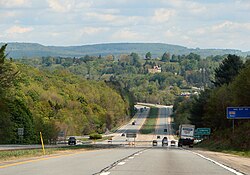 New York State Route 17 (Future Interstate 86) in Liberty SR 17 NY.jpg