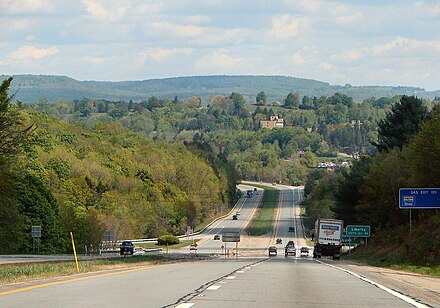 Route 17 near Liberty