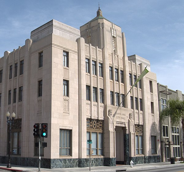 Image: Santa Ana City Hall (cropped)