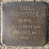 Sara Bromberger - Kurzer Kamp 6 (Hamburg-Fuhlsbüttel). Stolperstein.nnw.jpg