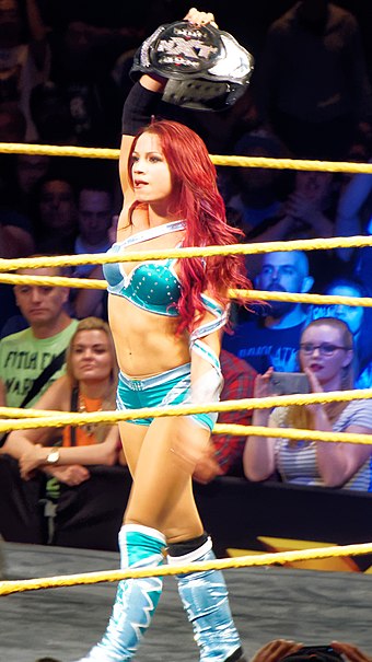 Banks as NXT Women's Champion in March 2015