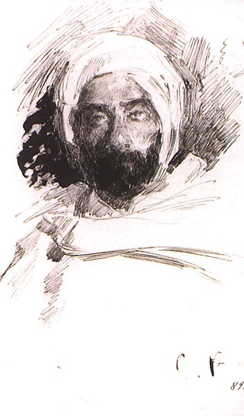 File:Sergey Vinogradov - Isaac Levitan Dressed as Bedouin.jpg