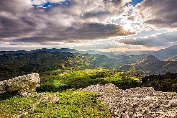 The Monti Sicani in western Sicily