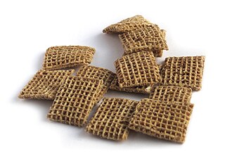 Shreddies Breakfast cereal made from wheat