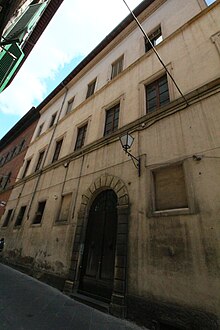 Exterior of the Palazzo Venturi Gallerani SienaPalazzoVenturiGallerani2.jpg