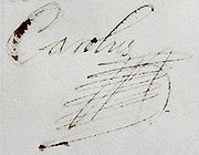 Chữ ký của Karl VI của Thánh chế La Mã