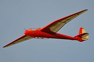 <span class="mw-page-title-main">Slingsby Petrel</span> British single-seat glider, 1938
