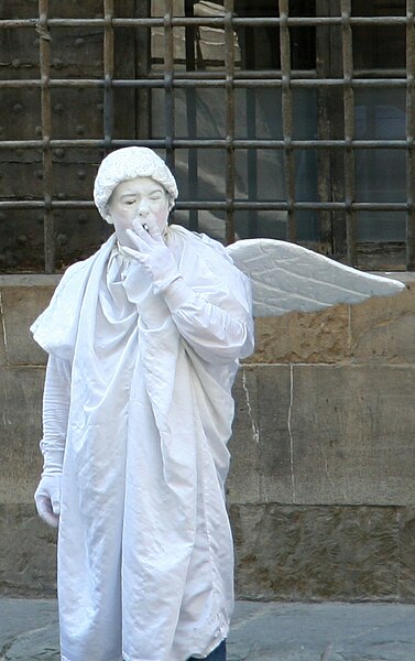 File:Smoking Angel - Florence, Italy (8389453875).jpg