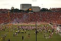 Sooners celebrate after the 2007 Red River Shootout