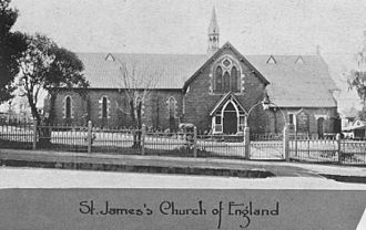St James Church, 1932 St. James Church of England Toowoomba 1932.jpg