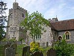 Church of St Mary St Mary, Chilham from South.JPG