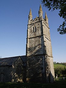 St Nonna Kilisesi, Bradstone - geograph.org.uk - 427446.jpg