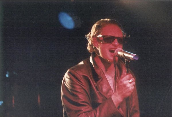 Layne Staley performing with Alice in Chains at The Channel in Boston in 1992