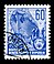 Stamps GDR, Fuenfjahrplan, 60 Pfennig, Buchdruck 1953, 1957.jpg