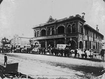 The QATB Hospital, ca. 1915 StateLibQld 1 128107 Queensland Ambulance and Transport Brigade Hospital, ca. 1915.jpg