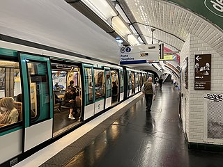 <span class="mw-page-title-main">Philippe Auguste station</span> Métro station in Paris, France