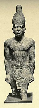 Statue of King Teti found near his pyramid at Saqqara; held at the Egyptian Museum of Cairo (JE 39103)