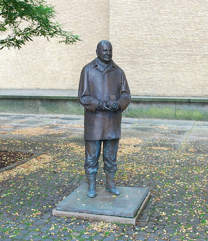 Statue de Victor Hasselblad.