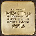 Stolperstein Hantza Ettinger (Rouen).jpg