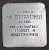Stolperstein Kastanienallee 74 (Prenz) Majer Trattner.jpg