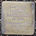 Stolperstein Remscheid Palmstrasse 10 Emanuel Mandelbaum.jpg