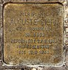 Stolperstein Wullenweberstr 11 (Moabi) Auguste Stern.jpg