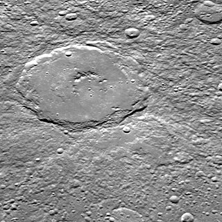 <span class="mw-page-title-main">Stravinsky (crater)</span> Crater on Mercury