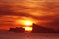 Sunset Icebergs at Baffin Bay.jpg