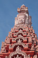 Surin City Pillar Shrine detail, Surin City, Surin, Thailand