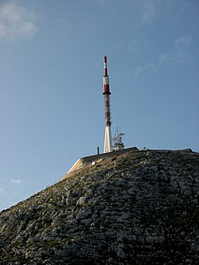 Vysílač na vrcholu