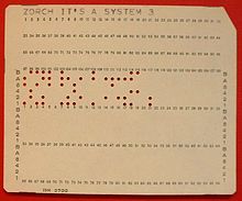 Punched card - Wikipedia