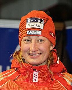 Poutiainen-Rinne Semmeringissä, Itävallassa joulukuussa 2010.