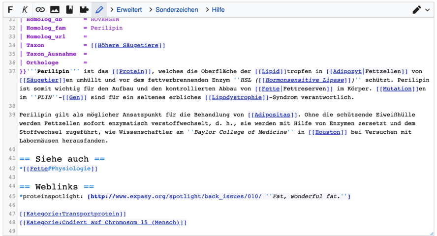 Line numbering in 2010 wikitext editor