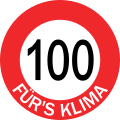 Tempo 100 For the Climate de (2).svg