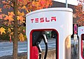 * Nomination A charging point at the Tesla Supercharger charging station in Innsbruck, Tyrol, Austria --D-Kuru 10:18, 4 August 2023 (UTC) * Promotion  Support Good quality. --GoldenArtists 12:07, 5 August 2023 (UTC)
