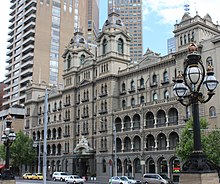 The Hotel Windsor from Parliament House, Spring Street The Hotel Windsor, Melbourne, Australia.jpg