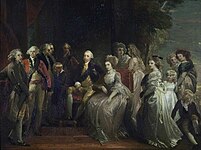 ジョージ3世と家族　(1787) 　ナショナル・トラスト