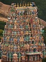 Top View Tirupparamkundram Murugan temple gopuram.jpg