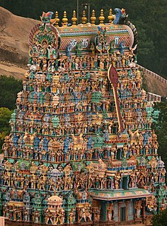 Subramaniya Swamy Temple, Thiruparankundram Hindu temple of the god Murugan in Thiruparankundram, India