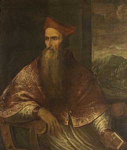 Le cardinal Pietro Bembo v. 1542, Naples